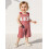 (0-3 Months, Red) Macacão infantil para com bordado. 6