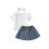(6-9 Months, White) Conjunto de verão e fofa. 1