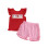 (3-4 Years, Red) Conjunto de 2 de julho. 1