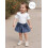 (6-9 Months, White) Conjunto de verão e fofa. 13