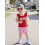 (2-3 Years, Red) Conjunto de 2 de julho. 6