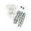 (6-12 Months, White) Set de 3 cu mașini/cactus. 1