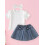 (6-9 Months, White) Conjunto de verão e fofa. 8