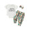 (6-12 Months, Multicolor) Set de 3 cu mașini/cactus. 1