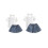 (6-9 Months, White) Conjunto de verão e fofa. 4