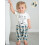 (6-12 Months, White) Set de 3 cu mașini/cactus. 5
