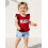 (3-4 Years, Sky Blue) Conjunto de 2 de julho. 4
