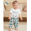 (6-12 Months, White) Set de 3 cu mașini/cactus. 3