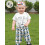 (6-12 Months, White) Set de 3 cu mașini/cactus. 6