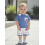 (6-12 Months, Blue) Conjunto infantil de da Independência. 5