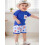 (3-4 Years, Navy Blue) Conjunto infantil de da Independência. 7