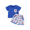 (2-3 Years, Navy Blue) Conjunto infantil de da Independência. 1