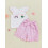 (6-12 Months, Pink) Καλοκαιρινή στολή για 2 τεμαχίων 8