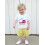 (12-18 Months, White) Σετ σορτς για 2 τεμάχια 6