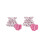 (6-12 Months, Pink) Completo estivo per 2 pezzi. 2