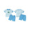 (18-24 Months, Blue) Conjunto infantil de e meninas. 2