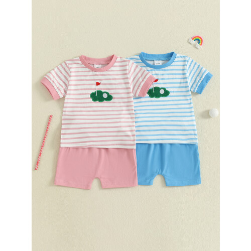 (0-6 Months, Pink) Conjunto infantil de e meninas. 2