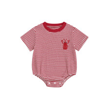 (0-3 Months, Multicolor) Mono de verano para bebé niña, informal, con estampado de langosta, manga corta, ropa linda para recién nacida.
