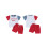 (18-24 Months, Red) Σετ 2 τεμαχίων μπλουζάκι και σορτς 4ης Ιουλίου για νήπια αγοράκια 2