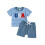 (18-24 Months, Blue) Σετ ρούχων νήπια 2 τεμάχια 1