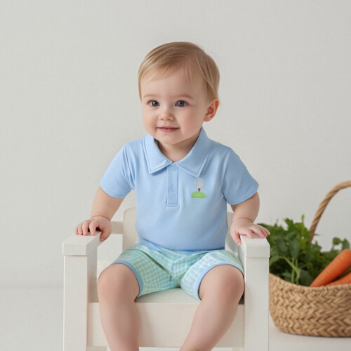 (3Y, Blue) Σετ καλοκαιρινών σορτς για γκολφ 1