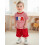 (18-24 Months, Red) Σετ ρούχων νήπια 2 τεμάχια 7