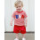 (18-24 Months, Red) Σετ ρούχων νήπια 2 τεμάχια 4