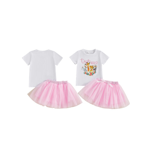 (2-3 Years, Pink) Conjunto de 2 de niña. 1