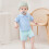 (3Y, Blue) Σετ καλοκαιρινών σορτς για γκολφ 4