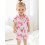 (6-12 Months, Pink) Πιτζάμα με φιόγκο για νήπια 4