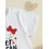 (3-4 Years, White) Καλοκαιρινό T-shirt νήπια στρογγυλή λαιμόκοψη. 6