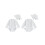 (18-24 Months, White) Μαγιό νήπια, σετ φούσκες, σκουφάκι. 2
