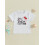 (2-3 Years, White) Καλοκαιρινό T-shirt νήπια στρογγυλή λαιμόκοψη. 2