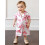 (6-12 Months, Pink) Πιτζάμα με φιόγκο για νήπια 6