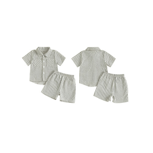 (3-4 Years, Black) Conjunto de shorts (2 peças). 1