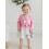 (12-18 Months, Pink) Φθινοπωρινά ρούχα κοριτσιών στάμπα πεταλούδας 13