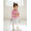 (12-18 Months, Pink) Φθινοπωρινά ρούχα κοριτσιών στάμπα πεταλούδας 14