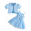 (3-4 Years, Sky Blue) Σετ 2 τεμαχίων για νήπια 1