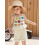 (18-24 Months, Beige) Σετ 2 τεμαχίων αμάνικα φανελάκια 3
