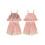 (12-18 Months, Pink) Σετ 2 τεμαχίων αμάνικα φανελάκια 2