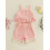 (6-12 Months, Pink) Σετ 2 τεμαχίων αμάνικα φανελάκια 6