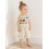 (18-24 Months, Beige) Σετ 2 τεμαχίων αμάνικα φανελάκια 5
