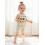 (18-24 Months, Beige) Σετ 2 τεμαχίων αμάνικα φανελάκια 6
