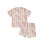 (2-3 Years, Pink) Σετ παιδικών σορτς καλοκαιρινό outfit 1