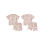 (4-5 Years, Pink) Σετ παιδικών σορτς καλοκαιρινό outfit 2