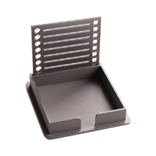 Note Dispenser,Sticky Notes Dispenser,Sticky Note Holder with Stencil,3D Printed Notes Holder