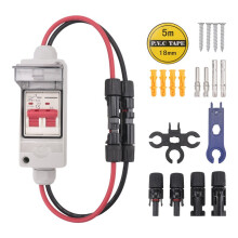 Solar Panel Disconnect , 63A 1000V Breaker Box PV Disconnect with IP65 Waterproof Box