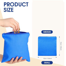 8 Pcs Zippered Silver Storage Bags Anti Tarnish Bags Silver Pouches Silver Keeper Jewelry Storage Protector Bags