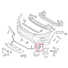 CPLA-19H422-AC Parkering Backsurroundkamera Spegelkamera för Land Evoque L538 IV LR052029