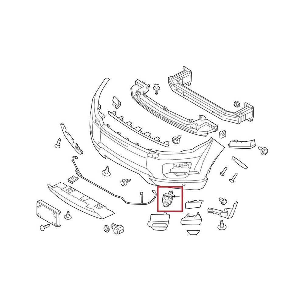 Cpla-19H422-Ac Parking Reversing Surround Camera Mirror Camera For Land Evoque L538 Iv Lr052029 4714174432630